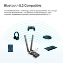 TP-Link Archer TX50E WiFi-6 BT 5.0 þráðlaust PCIe x1 netkort - image 6 [3b002d76dd]