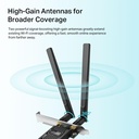TP-Link Archer TX50E WiFi-6 BT 5.0 þráðlaust PCIe x1 netkort - image 8 [d390cda6e9]