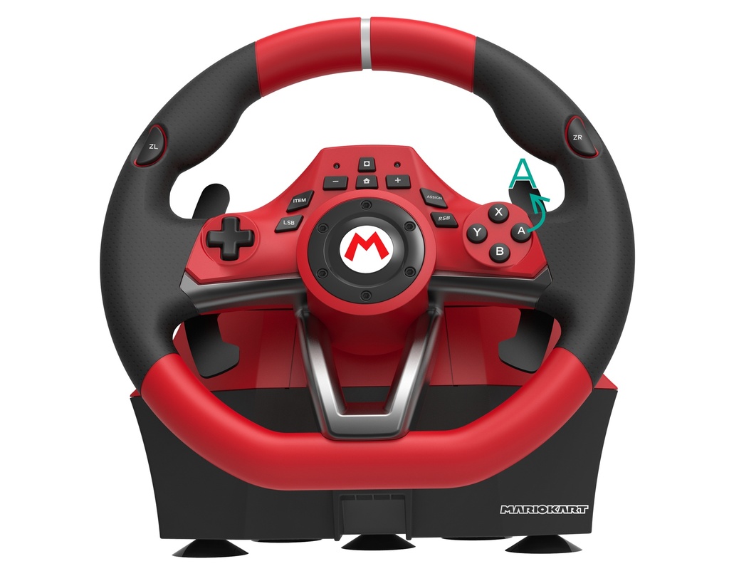 Hori Mario Kart Pro Deluxe stýri og pedalar fyrir Switch 2 - image 2 [ac953e1aa8]