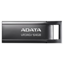 ADATA UR340 64GB USB minnislykill, Metal svartur - image 2 [55687bae52]
