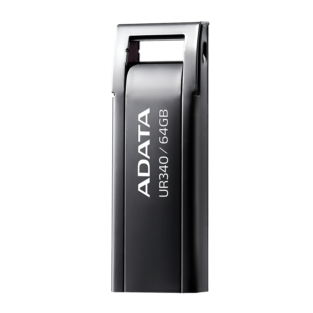 ADATA UR340 64GB USB minnislykill, Metal svartur - image 7 [ae0d055af4]