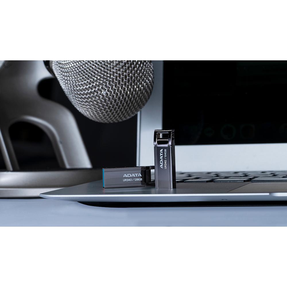 ADATA UR340 64GB USB minnislykill, Metal svartur - image 10 [c9e3c64006]