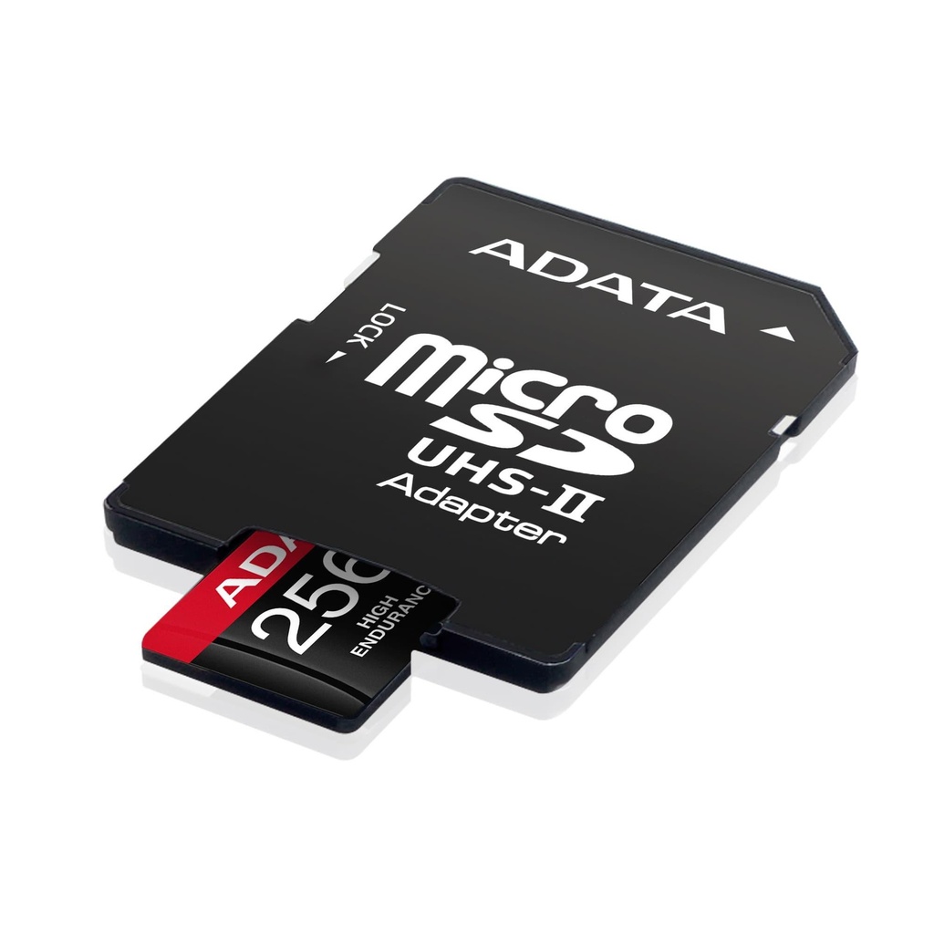 ADATA MicroSD 256GB class 10 UHS-1 U3 High Endurance háhraða minniskort m/SD-breytistykki - image 4 [b805654fc8]