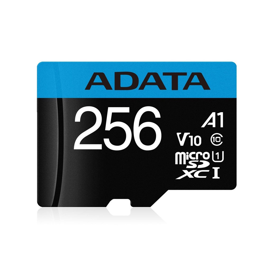ADATA MicroSD 256GB class 10 UHS-1 U1 minniskort m/SD-breytistykki - image 2 [cabc5fd4d4]