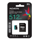 ADATA MicroSD 512GB class 10 UHS-1 U3 háhraða minniskort m/SD-breytistykki - image 8 [bc12e4a7a7]