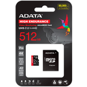 ADATA MicroSD 512GB class 10 UHS-1 U3 High Endurance háhraða minniskort m/SD-breytistykki - image 5 [fd723a9a27]
