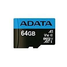 ADATA MicroSD 64GB class 10 UHS-1 U1 minniskort m/SD-breytistykki - image 2 [d204f5a39e]