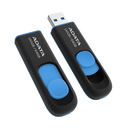 ADATA UV128 64GB USB minnislykill, Svartur/blár - image 2 [e46e8faaa6]