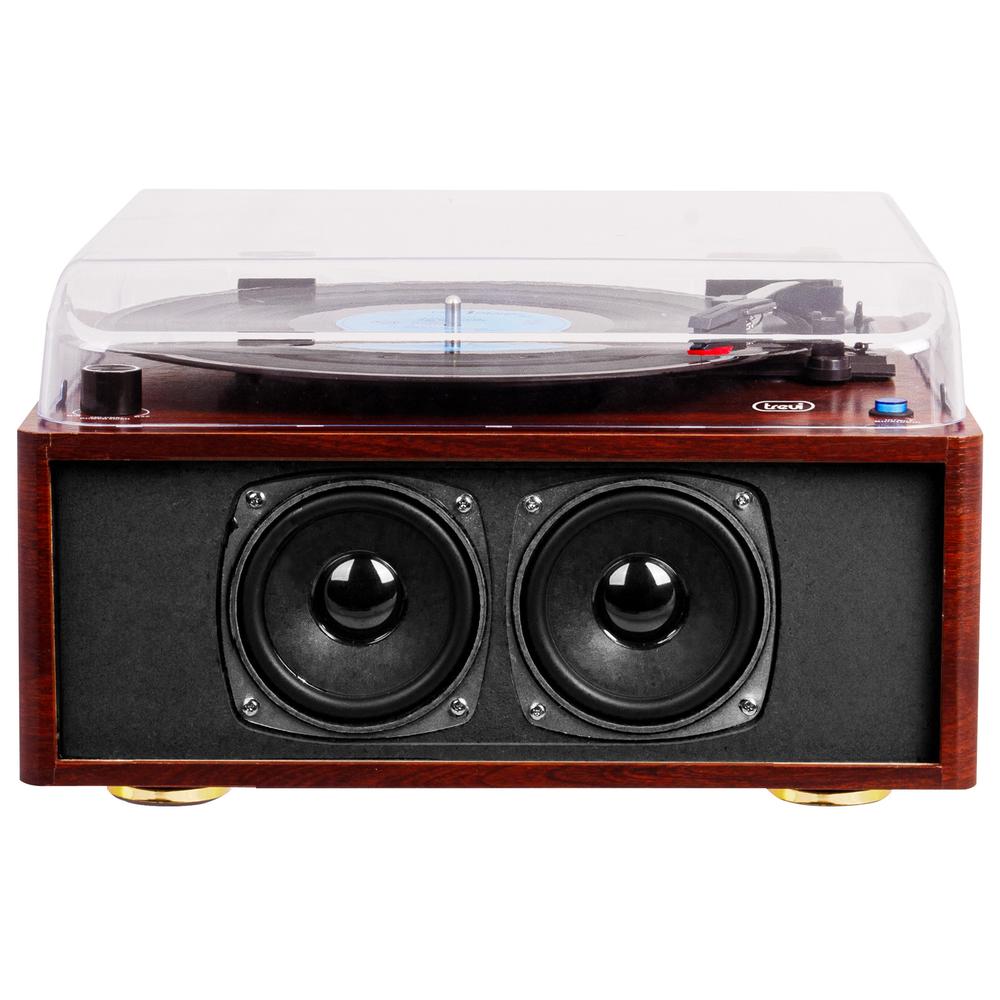 Trevi TT 1030 þráðlaus plötuspilari með Bluetooth, viðarlitur - image 8 [53e2f1a9a4]