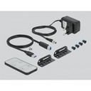 Delock KVM 4K 60Hz HDMI sviss með IR fjarstýringu - image 8 [69d99aa3b6]