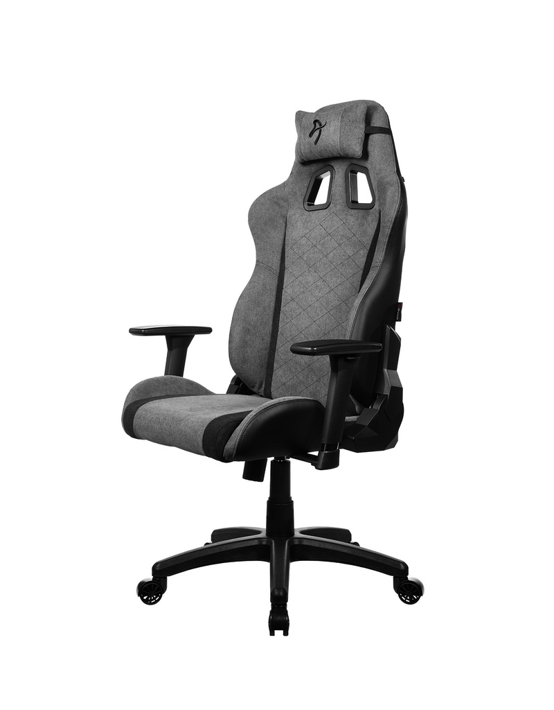 Arozzi Avanti Soft fabric leikjastóll, ösku grár - image 2 [f62b0ba499]