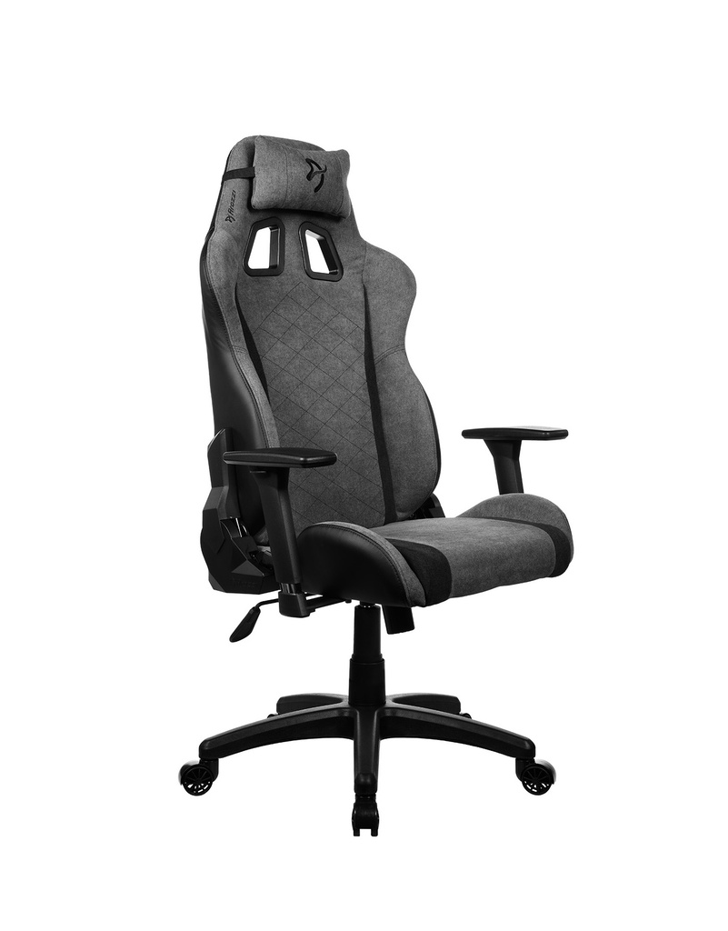Arozzi Avanti Soft fabric leikjastóll, ösku grár - image 5 [35f9984e8f]