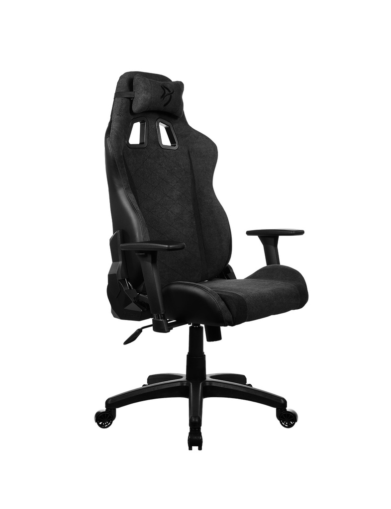 Arozzi Avanti Soft fabric leikjastóll, dökk grár - image 5 [44bf5d5f28]