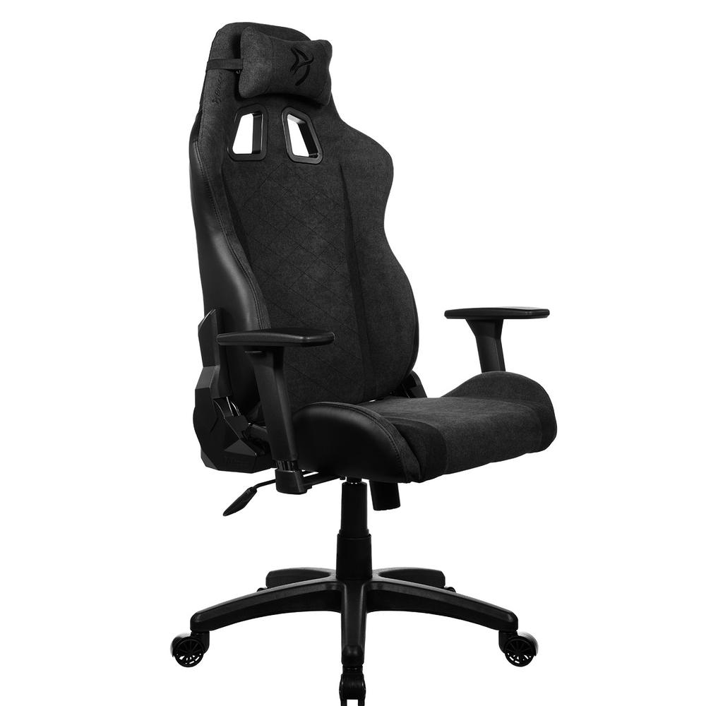 Arozzi Avanti Soft fabric leikjastóll, dökk grár - image 6 [7e852f14da]