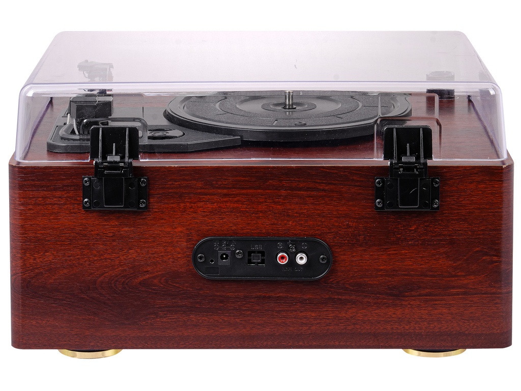 Trevi TT 1030 þráðlaus plötuspilari með Bluetooth, viðarlitur - image 9 [bed2a58cd4]