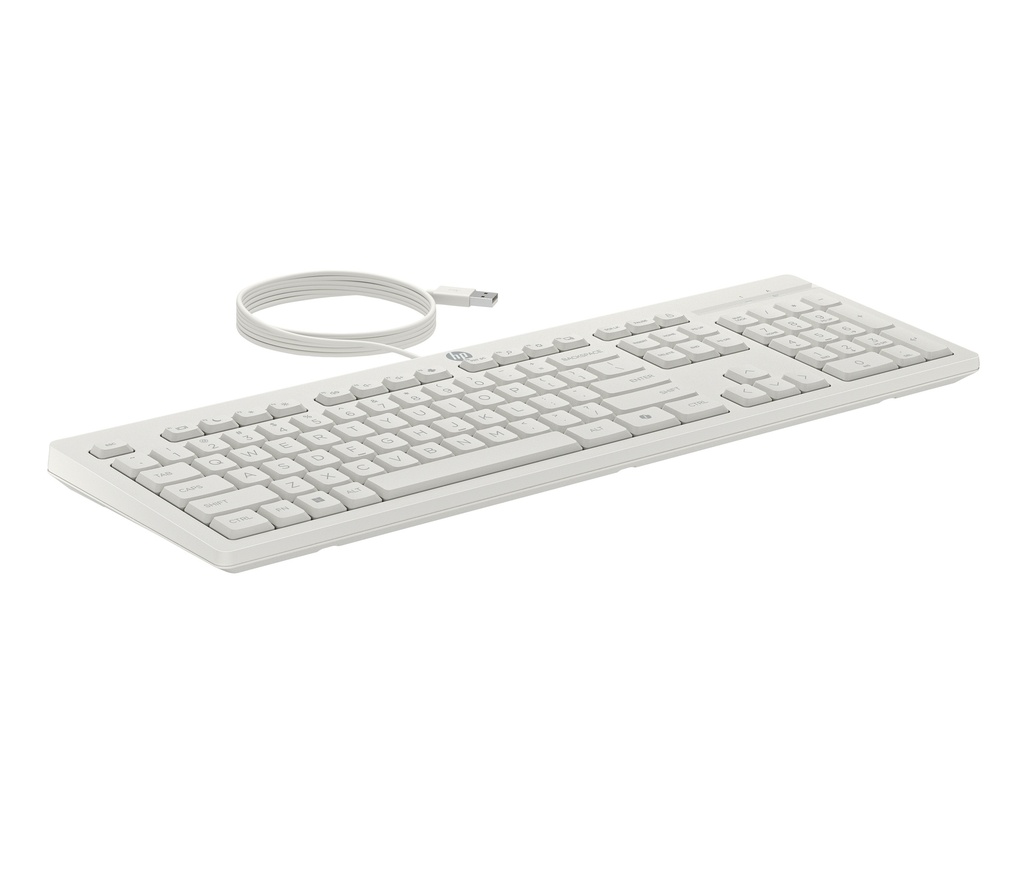 HP 225 USB lyklaborð og mús, íslenskt, hvítt - image 7 [a288ae0ced]