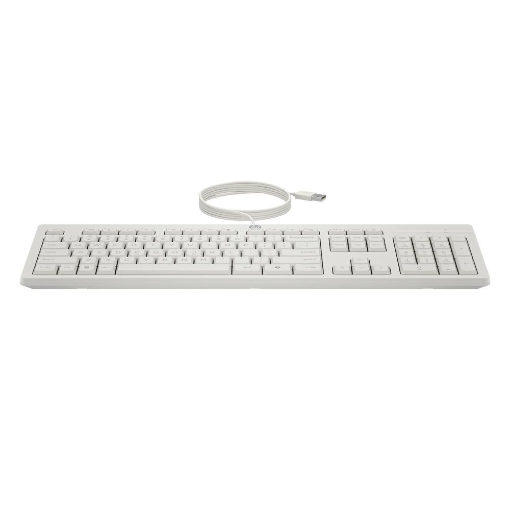 HP 225 USB lyklaborð og mús, íslenskt, hvítt - image 10 [d145f2bf2f]