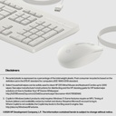 HP 225 USB lyklaborð og mús, íslenskt, hvítt - image 17 [95ddd359a7]