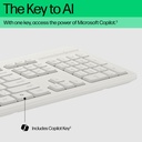 HP 225 USB lyklaborð og mús, íslenskt, hvítt - image 20 [7493424228]