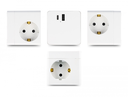 Delock Cube 1,5m fjöltengi, 3x Schuko 1x USB-A og 1x USB-C PD 3.0 20W - image 2 [c41f4f4ede]