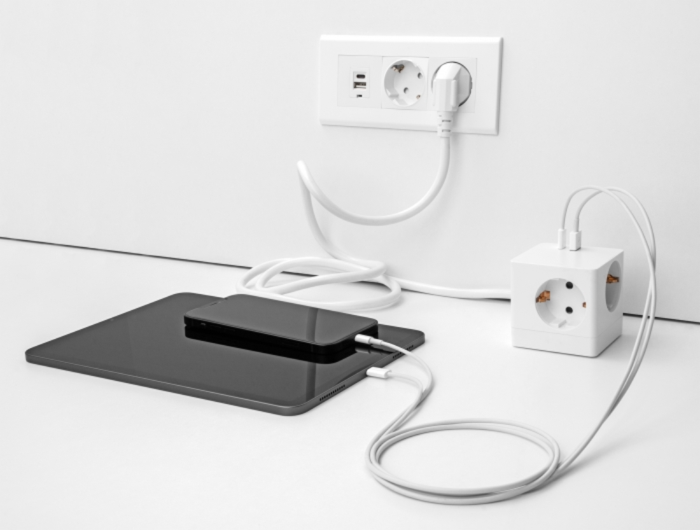 Delock Cube 1,5m fjöltengi, 3x Schuko 1x USB-A og 1x USB-C PD 3.0 20W - image 3 [c37d7a3749]