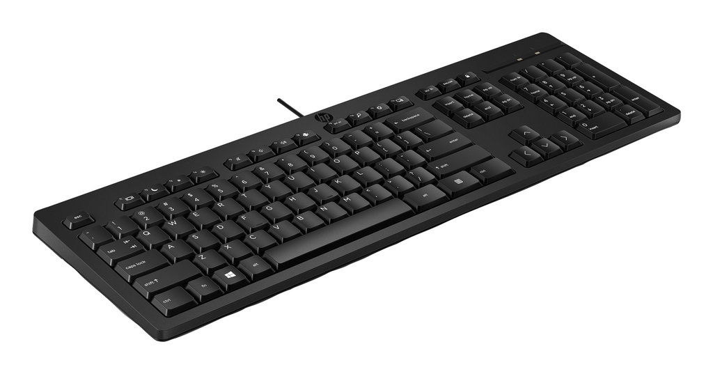 HP 125 USB lyklaborð með íslensku letri, svart - image 3 [4adc14b3be]