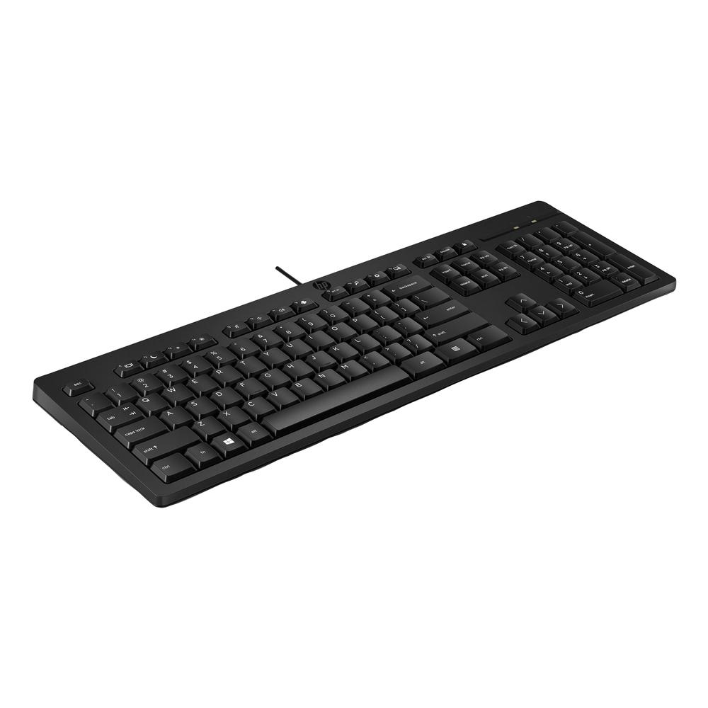 HP 125 USB lyklaborð með íslensku letri, svart - image 4 [bbe91edde5]