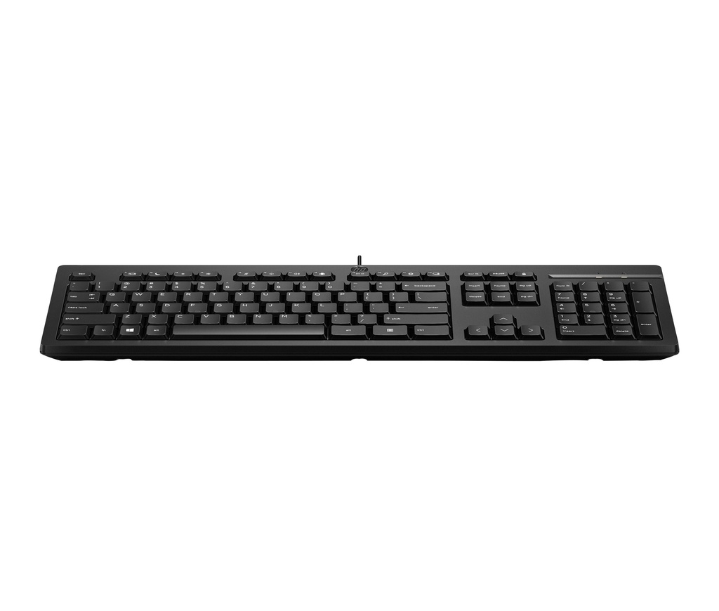 HP 125 USB lyklaborð með íslensku letri, svart - image 7 [7a7b3a4b7a]
