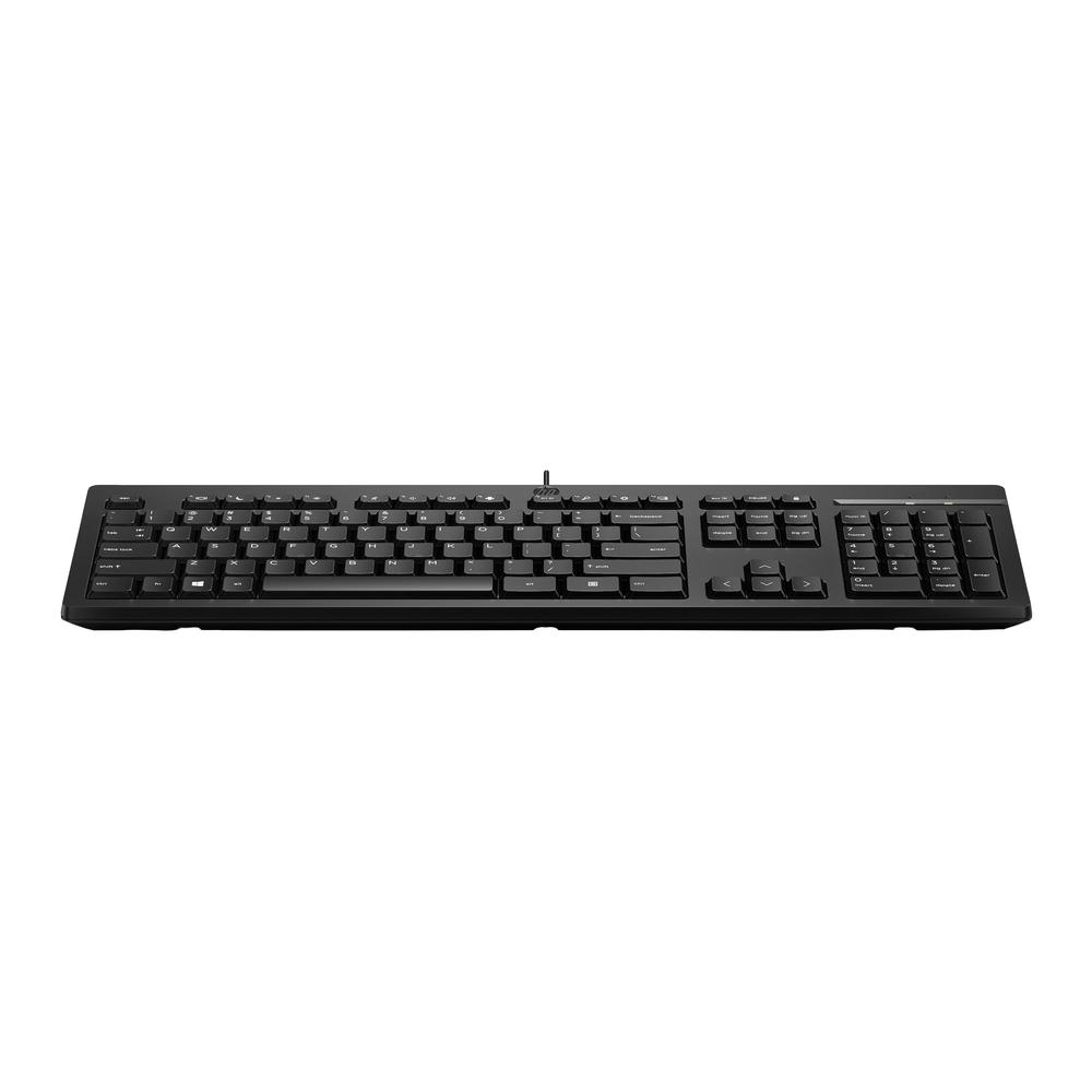 HP 125 USB lyklaborð með íslensku letri, svart - image 8 [a8a39b3d5e]