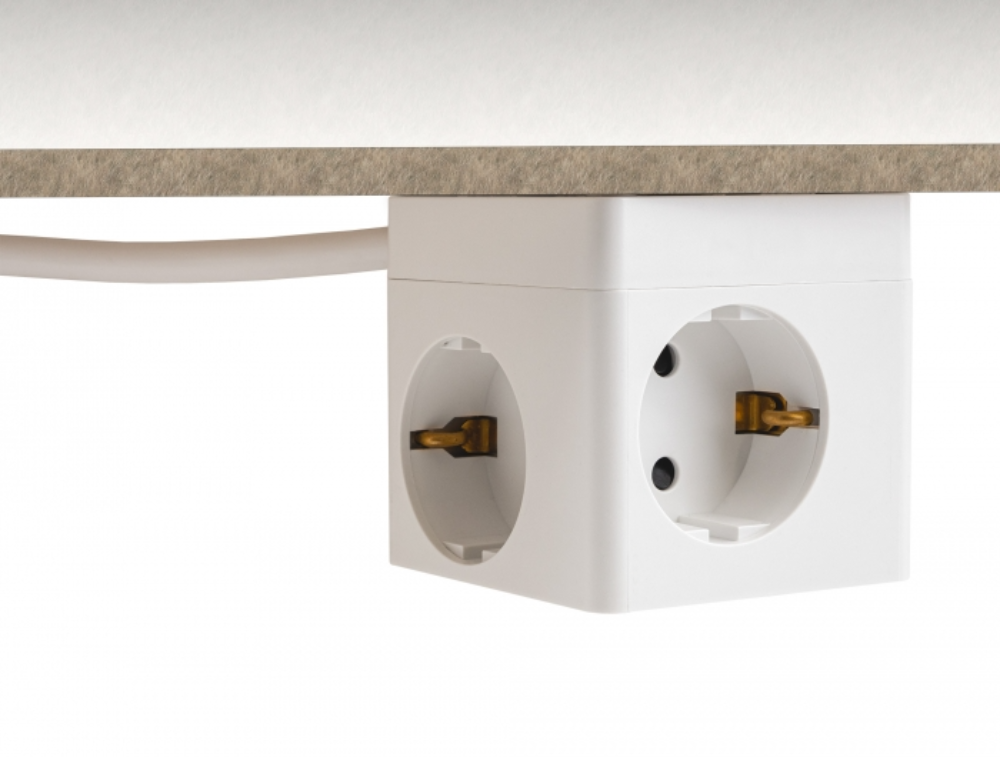 Delock Cube 1,5m fjöltengi, 3x Schuko 1x USB-A og 1x USB-C PD 3.0 20W - image 8 [6957382ca1]