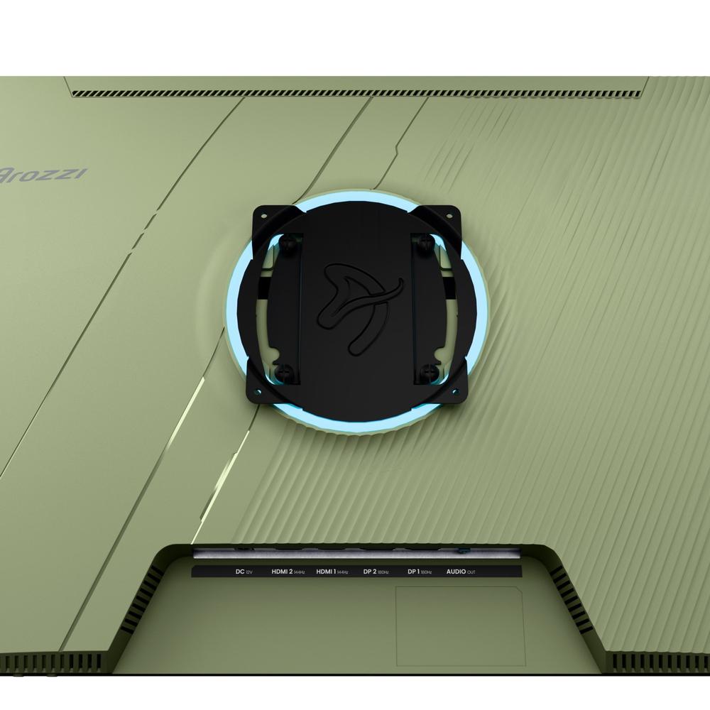 Arozzi Nova 27" QHD IPS 180Hz HDR10 leikjaskjár, skógargrænn - image 20 [15a3ca528b]