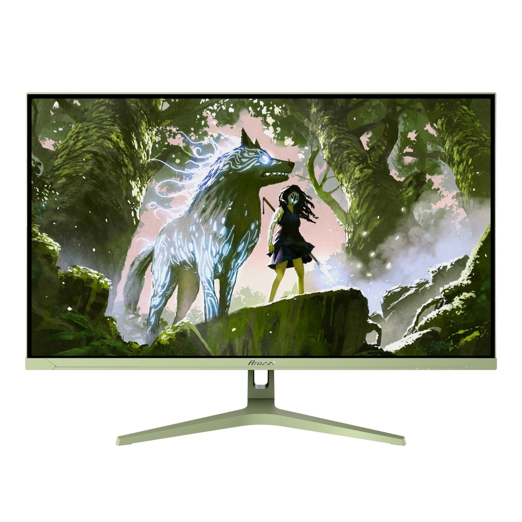 Arozzi Nova 32" QHD IPS 180Hz HDR10 leikjaskjár, skógargrænn - image 2 [6683363094]
