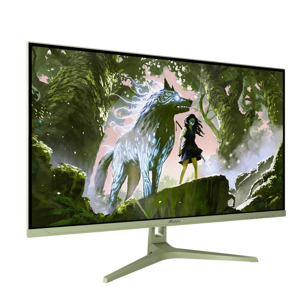 Arozzi Nova 32" QHD IPS 180Hz HDR10 leikjaskjár, skógargrænn - image 4 [095ee29958]