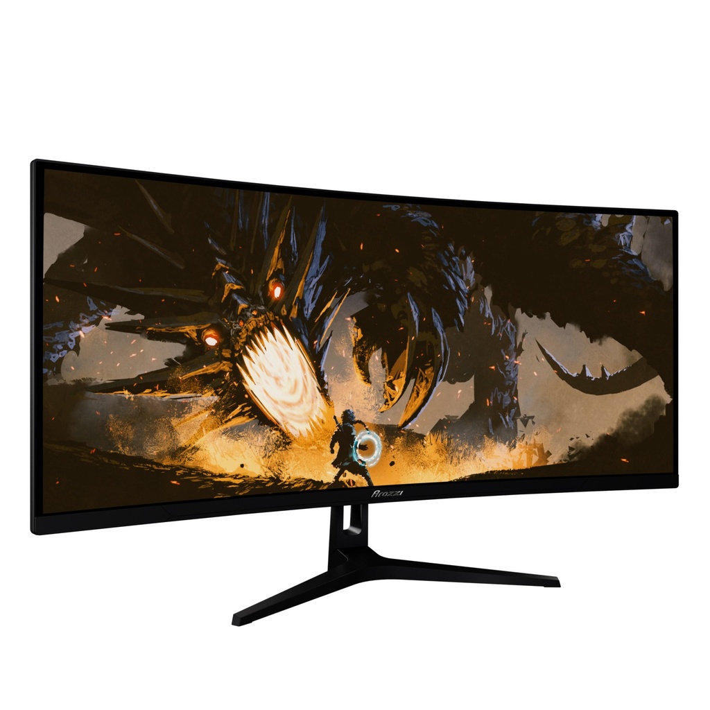 Arozzi Nova 34" UW-QHD VA 165Hz HDR10 21:9 Sveigður leikjaskjár, svartur - image 3 [d417463254]