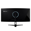 Arozzi Nova 34" UW-QHD VA 165Hz HDR10 21:9 Sveigður leikjaskjár, svartur - image 8 [5697b936ed]