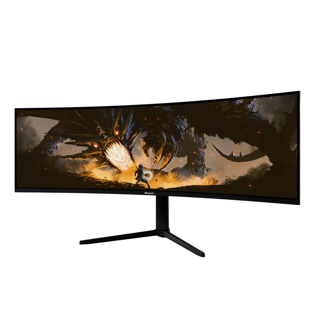 Arozzi Nova 49" UW-QHD VA 165Hz 32:9 Sveigður leikjaskjár, svartur - image 13 [534015d3fe]