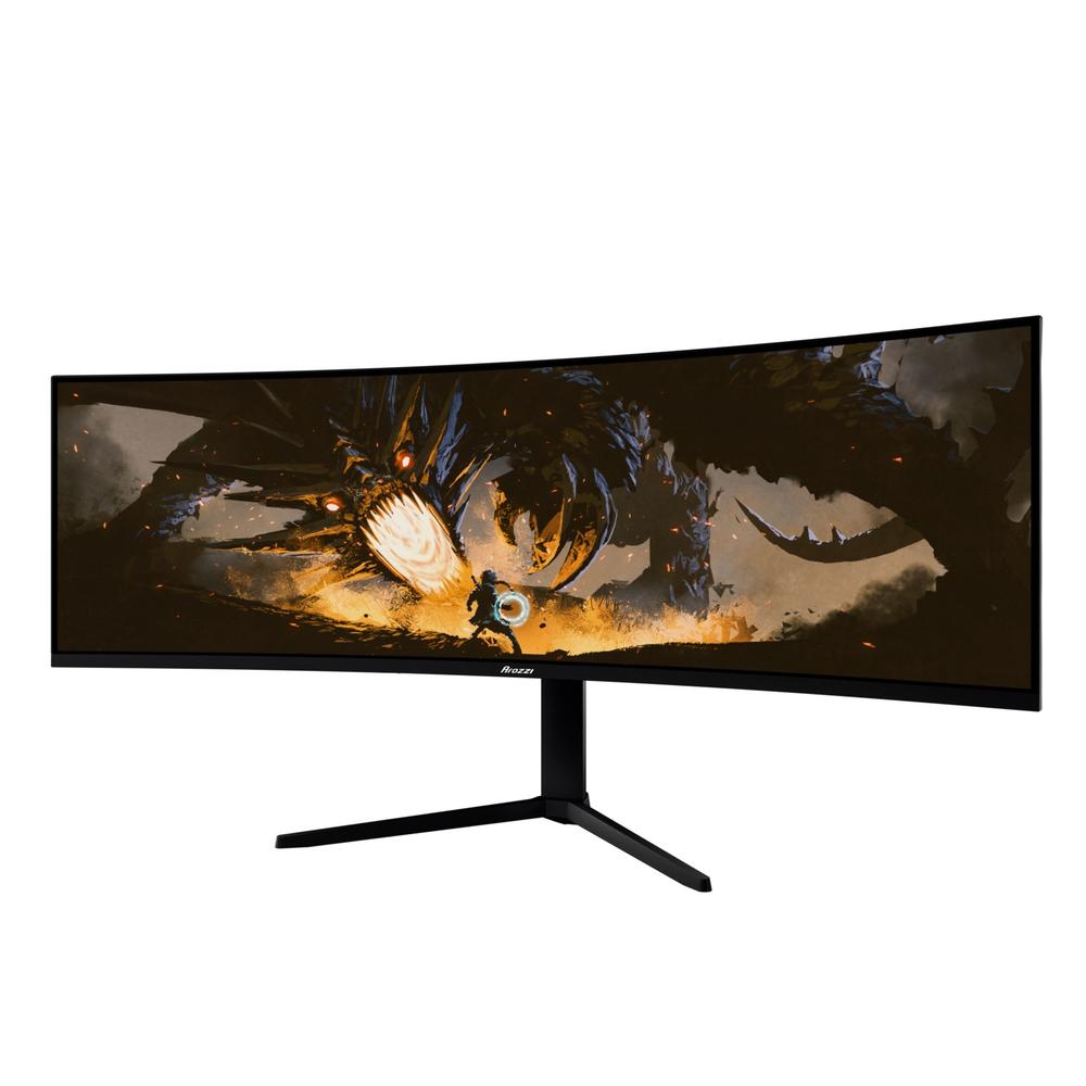 Arozzi Nova 49" UW-QHD VA 165Hz 32:9 Sveigður leikjaskjár, svartur - image 14 [dace6f0674]