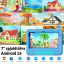 Pritom Kid Tab B7K 7" HD 8-kjarna 3/64GB Android 15 spjaldtölva með bumper, Blá - image 2 [e18e646057]