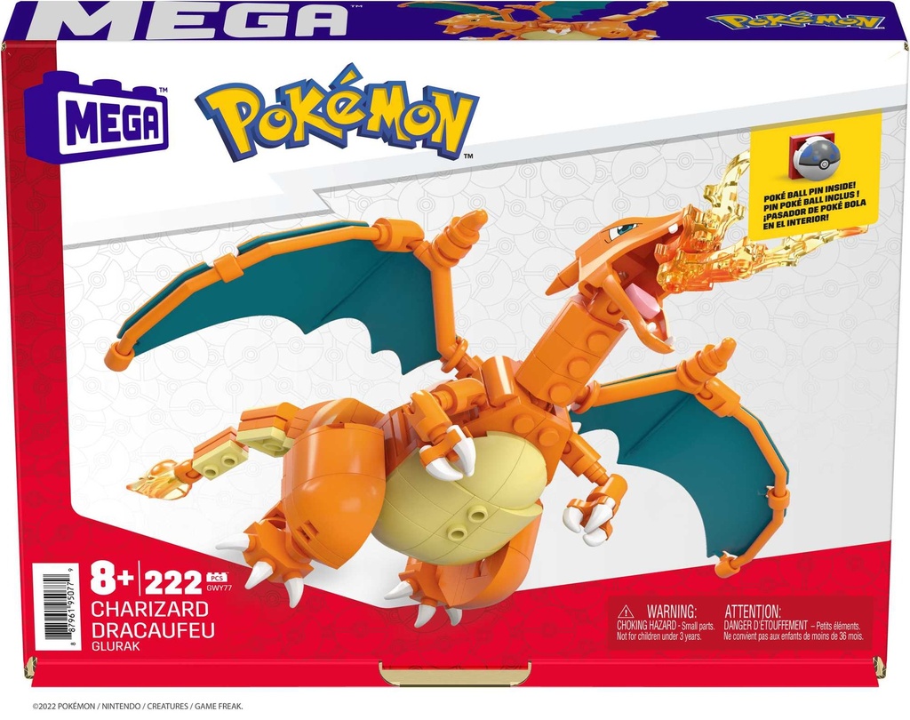 MEGA Pokémon - Charizard (GWY77) - image 3 [6a2c9aab28]
