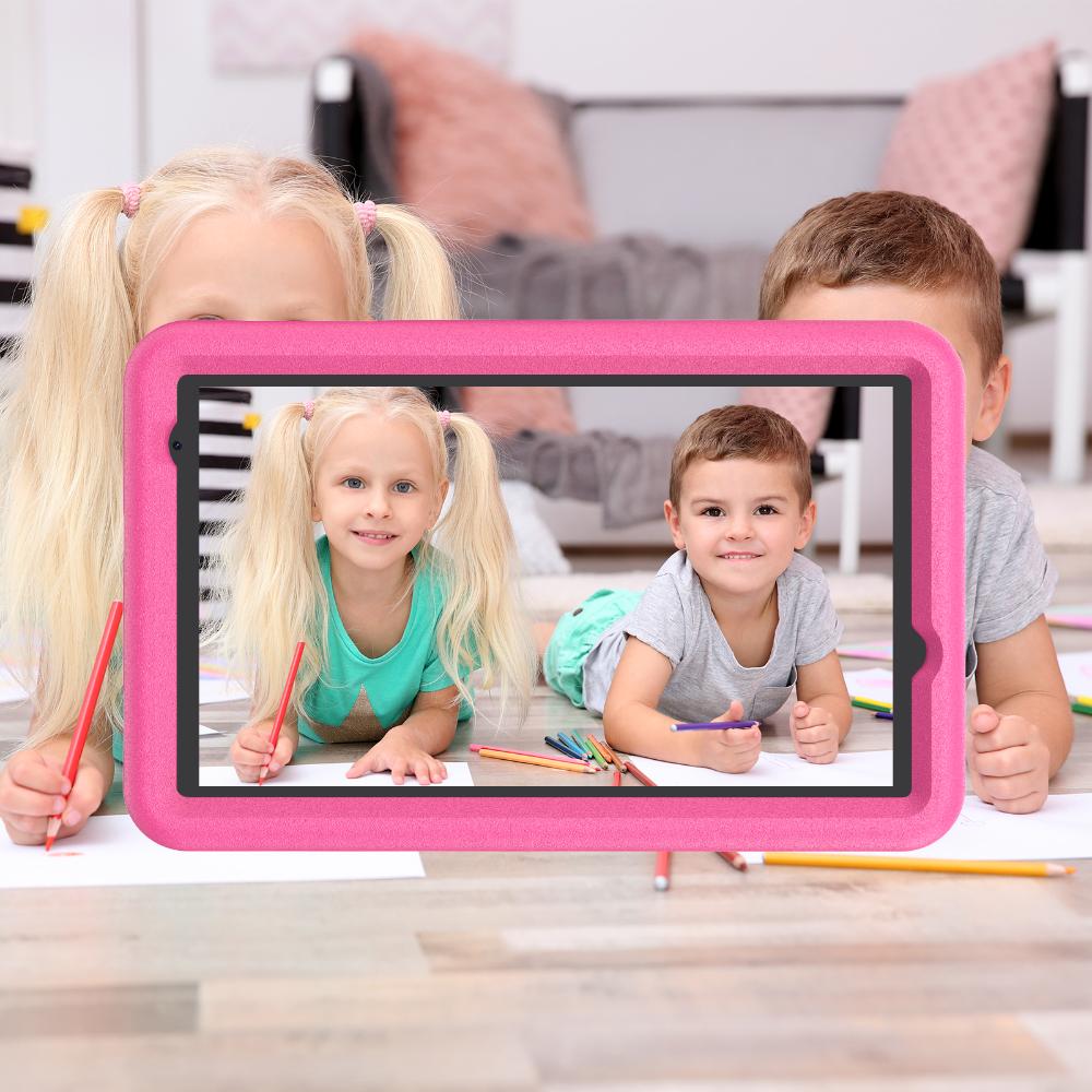 Pritom Kid Tab B8K 8" HD+ 8-kjarna 4/64GB Android 14 spjaldtölva með bumper, Bleik - image 9 [bf36ecb91f]