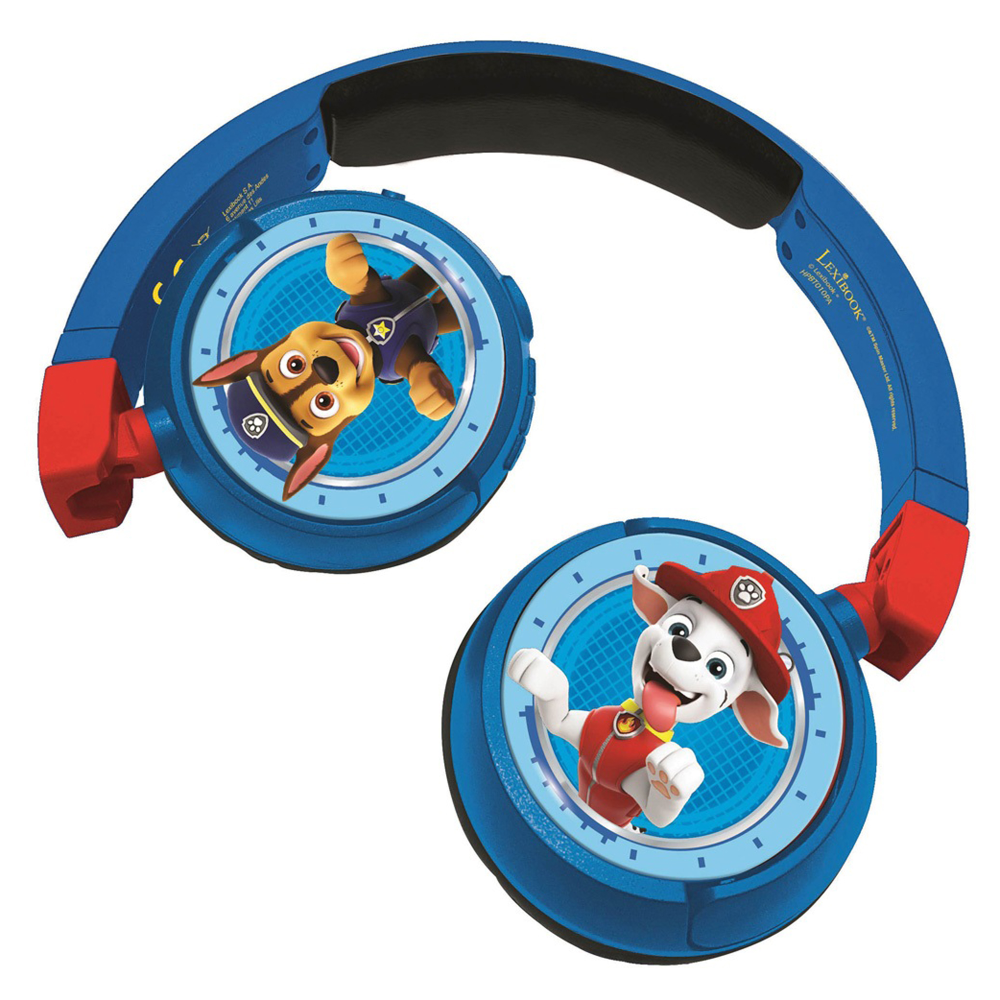 Paw Patrol þráðlaus 2in1 krakkaheyrnartól frá Lexibook - image 2 [3df02f4b89]