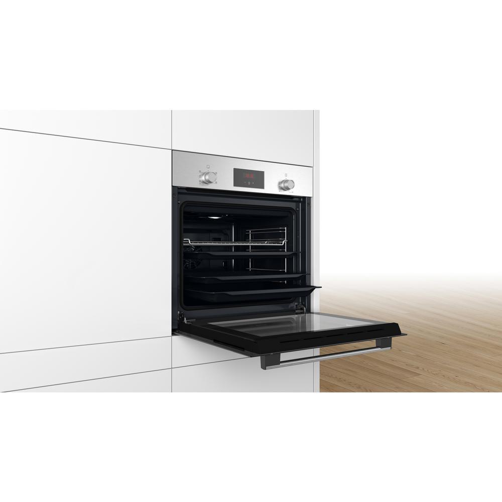 Bosch Serie 2 veggofn, 66L, 3D Hot Air, stál, 5 ára ábyrgð - image 4 [6f6c44fa7d]