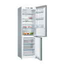 Bosch Serie 4 kæli- og frystiskápur, 186cm, 237+89L, 0°C skúffa, stál, 5 ára ábyrgð - image 3 [9061c5e2dd]