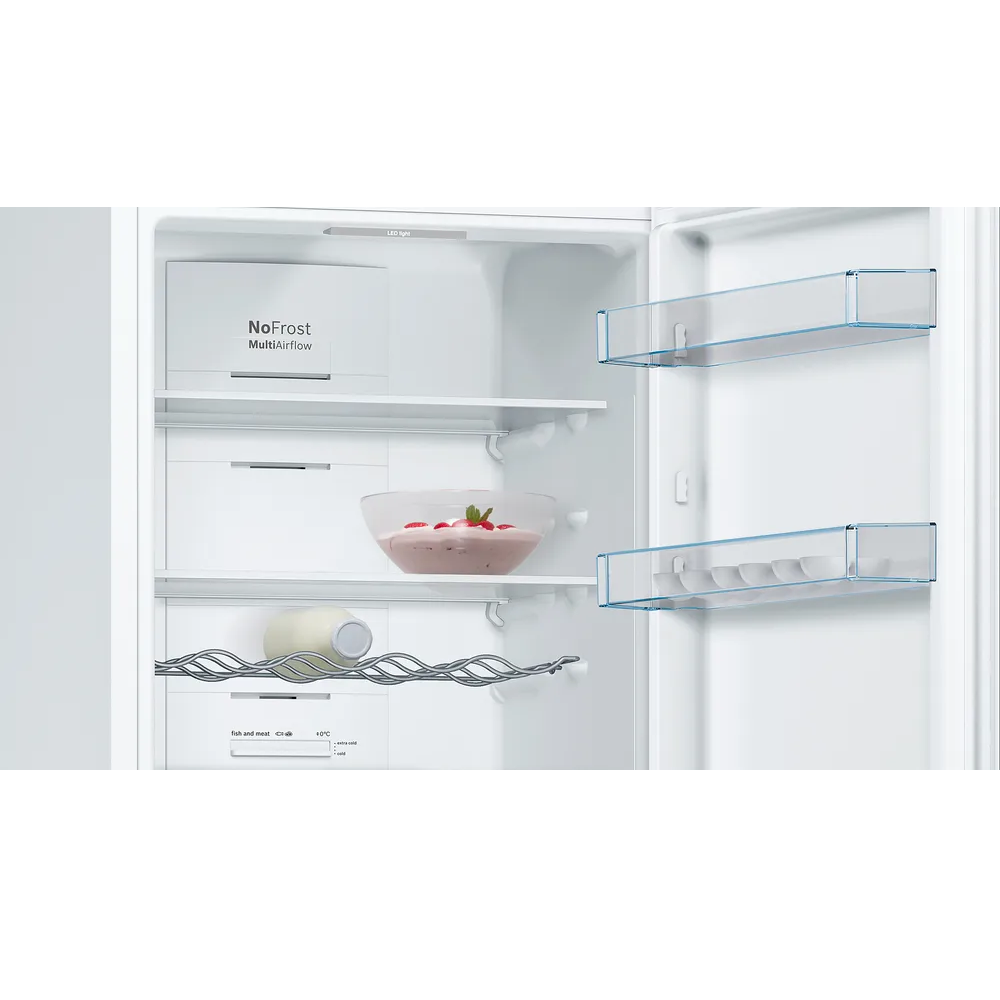 Bosch Serie 4 kæli- og frystiskápur, 186cm, 237+89L, 0°C skúffa, hvítur, 5 ára ábyrgð - image 7 [81e822cb2b]