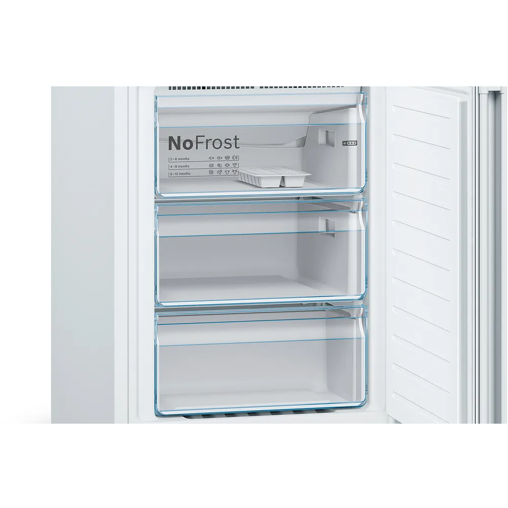 Bosch Serie 4 kæli- og frystiskápur, 186cm, 237+89L, 0°C skúffa, hvítur, 5 ára ábyrgð - image 9 [66a8f77e1e]