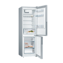 Bosch Serie 4 kæli- og frystiskápur, 186cm, 214+94L, stál, 5 ára ábyrgð - image 3 [8de584d7b1]