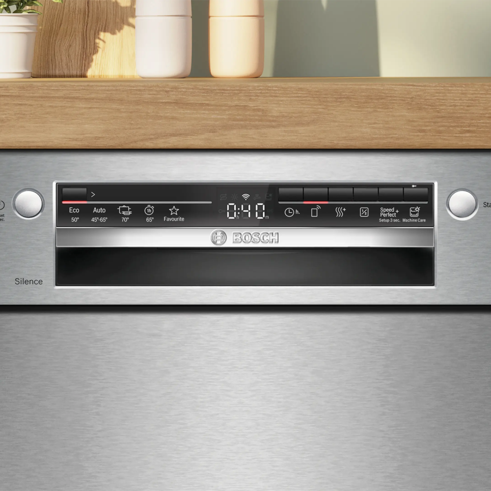 Bosch Serie 2 uppþvottavél, 14 manna, RackMatic, hnífap.skúffa, ExtraDry, stál, 5 ára ábyrgð - image 3 [8c5b9b0f6b]