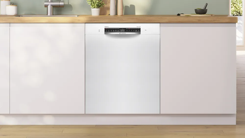 Bosch Serie 6 uppþvottavél, 14 m., hnífap.skúffa, Zeolith-þurrkun, hvít, 5 ára ábyrgð - image 5 [6d90d4b3a2]