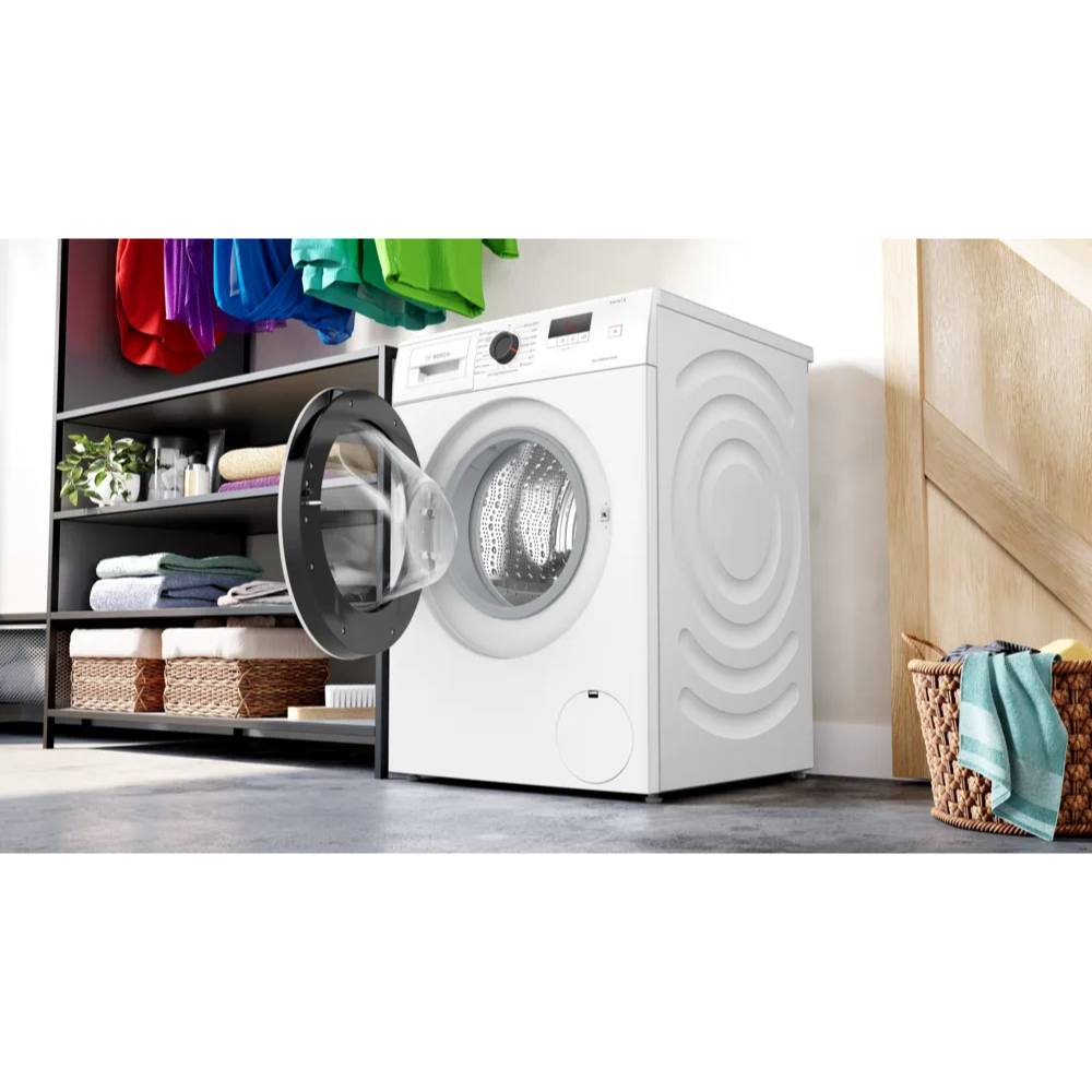 Bosch Serie 2 þvottavél, 7kg, Kolalaus EcoSilence Drive mótor, hvít, 5 ára ábyrgð - image 8 [9a710fdf49]