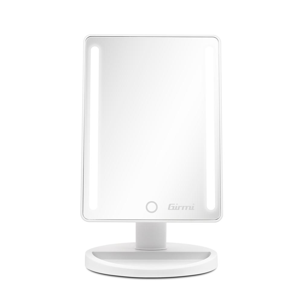Girmi USB-C endurhlaðanlegur LED hallanlegur förðunarspegill með standi - image 2 [767ec2684e]